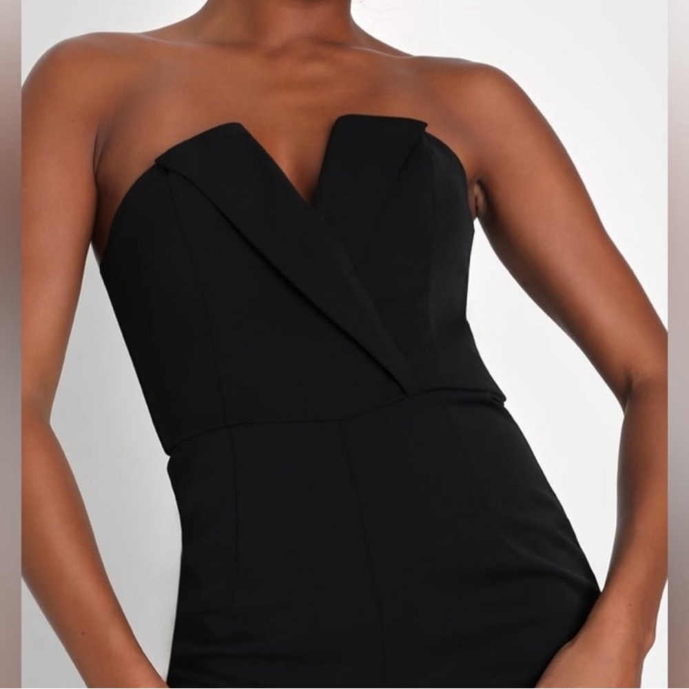 Tuxedo jumpsuit. Elegant.